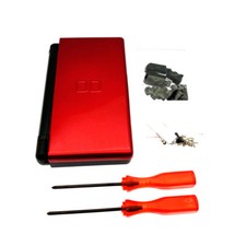 Red And Black Housing Shell Case For Nintendo DS Lite NDSL DSL Case