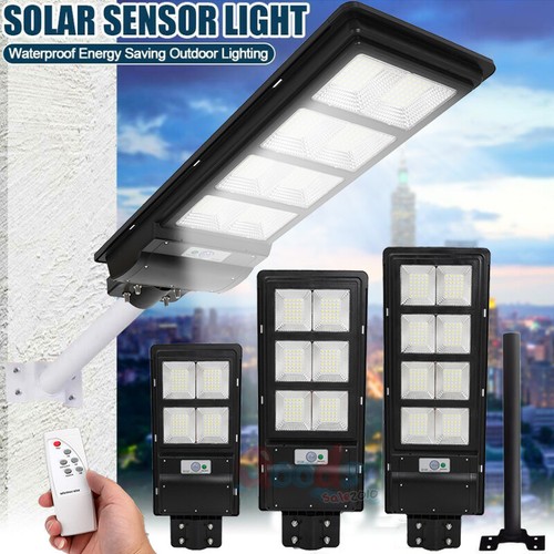 Commercial 9900000LM Solar Street Light LED IP67 Radar PIR Sensor Road Lamp+Pole - Picture 7 of 100