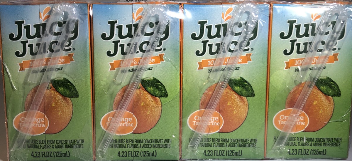 Tangerine Juicy Juice 4 Pack 4.23oz ea Juice Box-BRAND NEW-SHIPS SAME BUS DAY | eBay Tangerine Juicy Juice 4 Pack 4.23oz ea Juice Box-BRAND NEW-SHIPS SAME BUS DAY | eBay