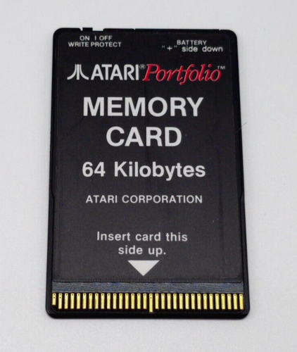 Atari Portfolio Memory Card 64KB