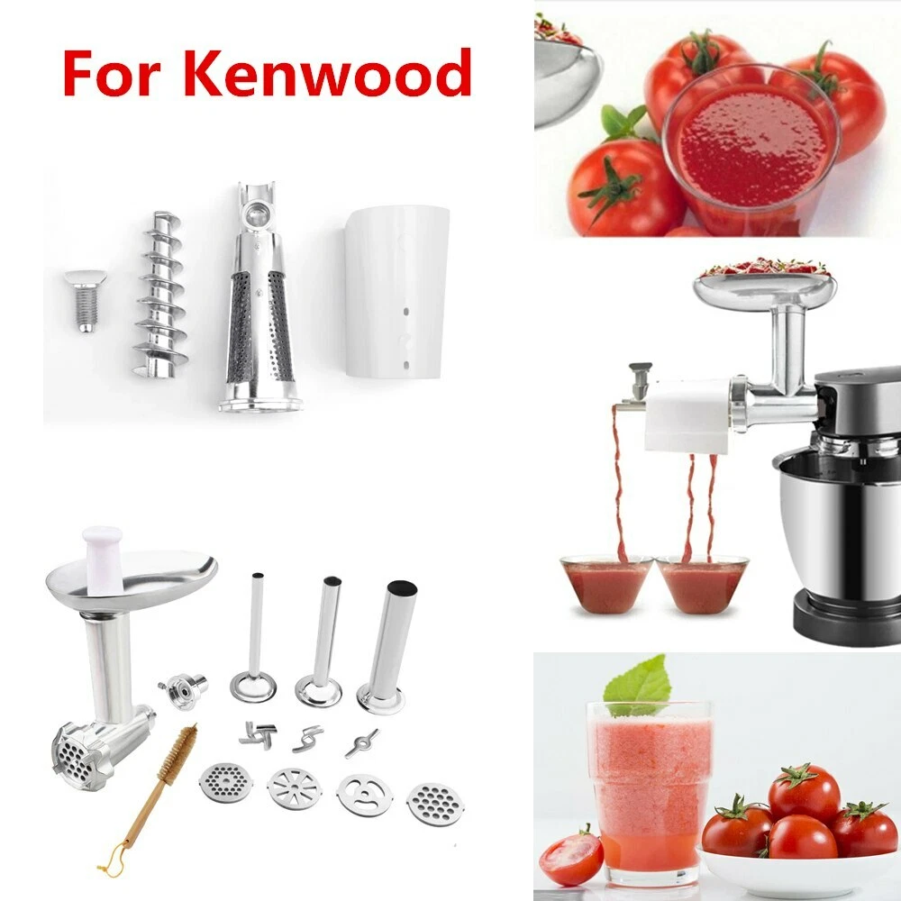  Fruit & Vegetable Strainer Set with Food Grinder Attachment for  Stand Mixer Fresh Fruits Jucier Vegetables Strainer Attachement Meat  Grinder, Sausage Stuffer Juice Sauce Maker: Home & Kitchen