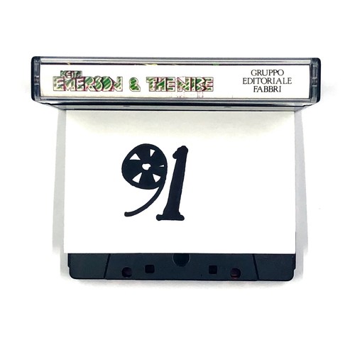 KEITH EMERSON & THE NICE Cassette Tape 1983 Comp ITALY RELEASE Rock Prog Rare - Picture 5 of 5