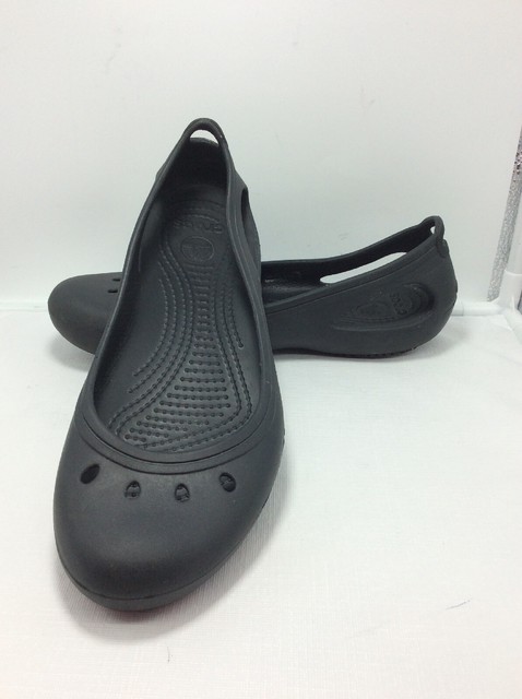 crocs kadee work flat