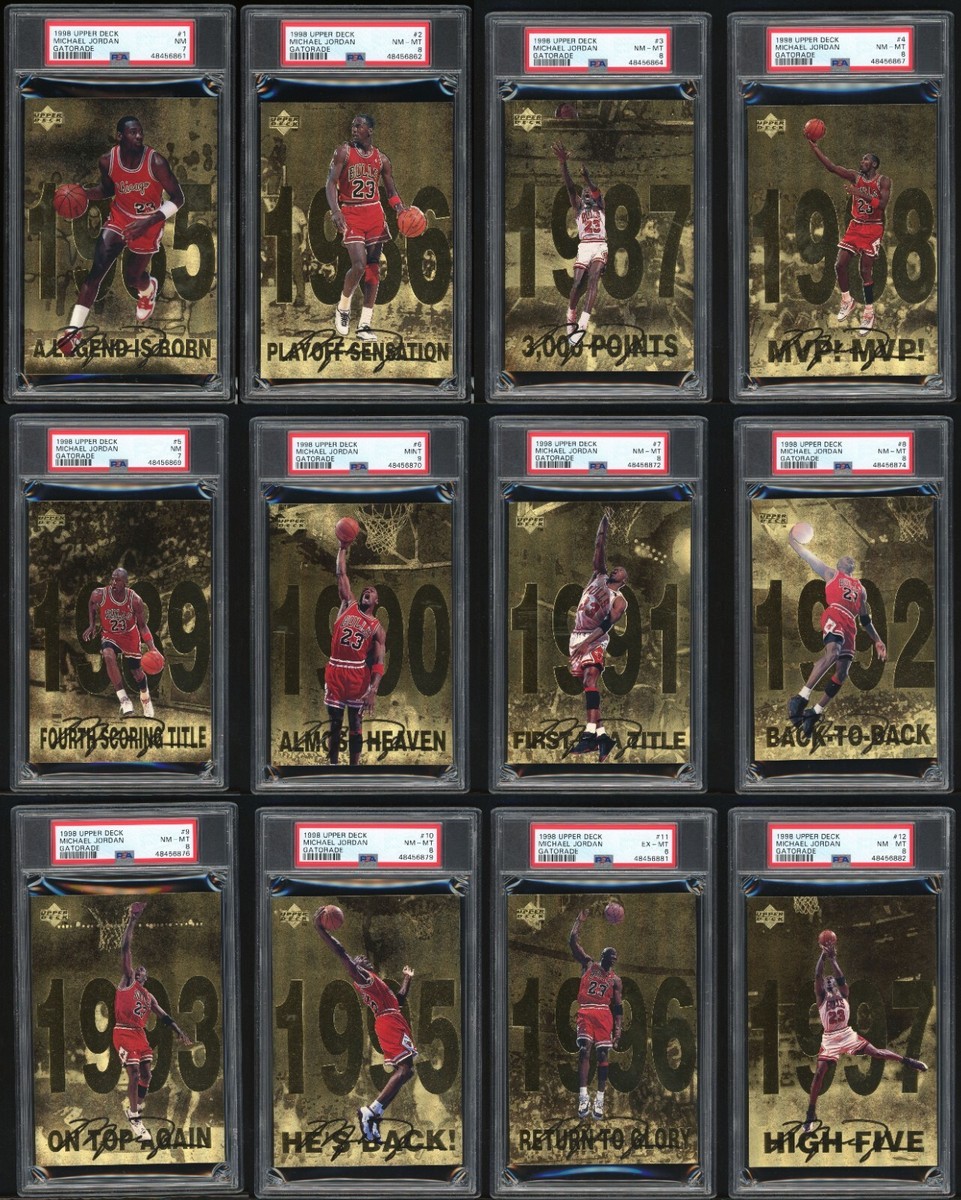 マイケルジョーダンアッパー デッキ Michael Jordan 1995-96 Upper Deck 1988 Slam-Dunk Champion