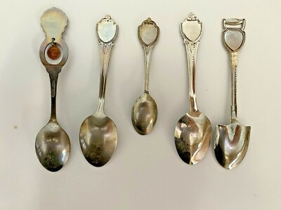 USA　州　スプーン souvenir spoon/ collecters spoon スーヴェニアスプーン