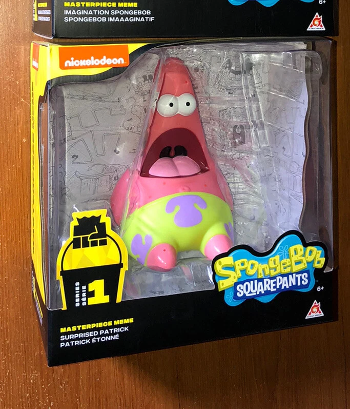 海绵宝宝 Patrick Figures 杰作 Meme Nickelodeon 公仔套装 — 第 3/4 张图片