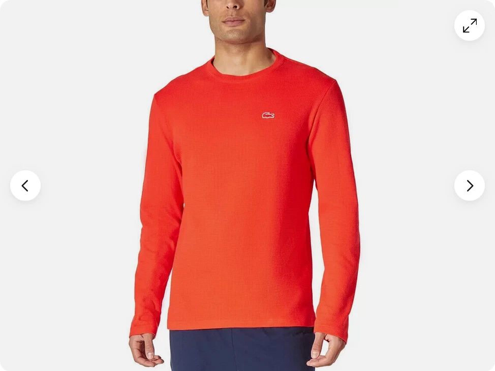 Lacoste clearance thermal shirt