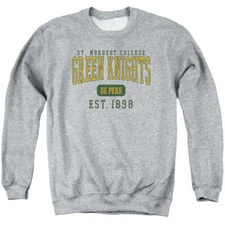 St. Norbert College Adult Crewneck Sweatshirt Est. Date, Athletic Heather, S-3XL