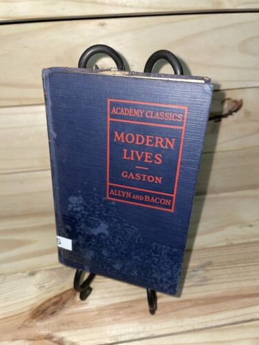 The Academy Classics Modern Lives Charles Robert Gaston 1927 HC (A14) - Picture 1 of 6