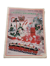 Make yours a crafty Christmas II craft decorations 1970's ornaments Volume Two