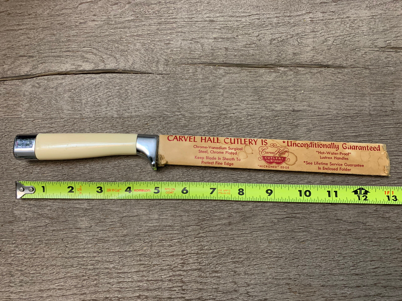 Vintage Carvel Hall Steak Knives by Briddell Carving Knife With Original Cover eBay