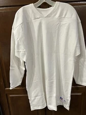 Men’s Vintage Russell Heavy Cotton Football Jersey- XL - New