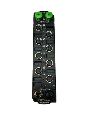 Beckhoff EP2338-0001 EtherCAT Box 8-Kanal Digital 24V DC 10µs