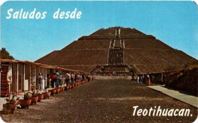 CPM AK Greetings from TEOTIHUACAN MEXICO (648476)
