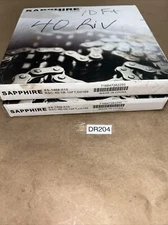 (2) SAPPHIRE DIAMOND CHAIN COMPANY RSC-40-1-R-10FT CHAIN NIB Sealed +Warranty