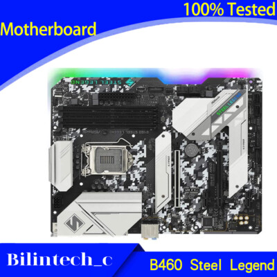 FOR ASRock B460 Steel Legend Motherboard Supports 10th Generation 10500 10700