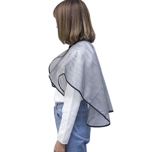 Hair Apron Waterproof Cloth Short Makeup Cape Salon Hairdressing - Picture 3 of 11