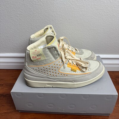 Union LA Air Jordan 2 Retro SP M Rattan Size 10.5
