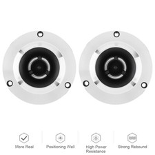 4Inch Bullet Super Tweeters 1500W Max 8-ohm Car Audio Hifi Speaker Horn Modified