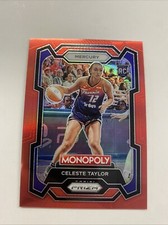 2024 WNBA Prizm Monopoly Celeste Taylor Red /99 Red Phoenix Mercury Rare E604