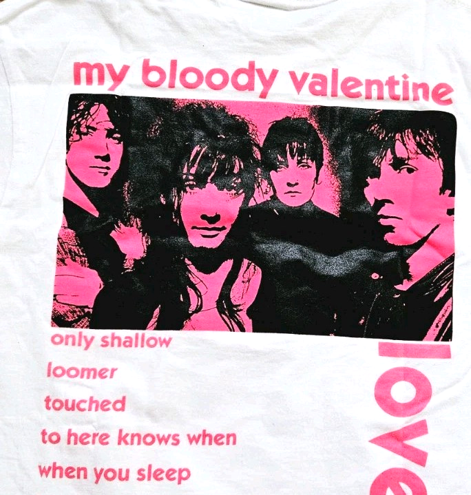 My Bloody Valentine Loveless Shoegaze Album T Shirt Modern Size
