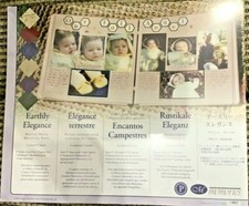 CREATIVE MEMORIES SCRAPBOOK EARTHLY ELEGANCE PAPER PACK 12 10 X 12 NIP