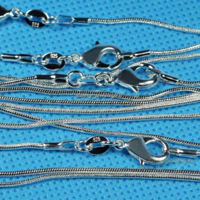 アクセサリー plllllleeeasse silver chain necklace Amazon.com: Chain Necklace White Sterling Silver Curb 24 in