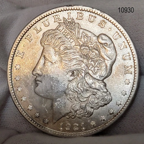 SCRAP / JUNK / SPOT / MELT PRICE 1921 morgan Silver dollar $1 ef  xf extra fine