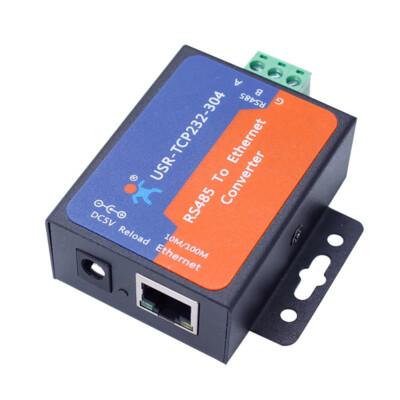 TCP/IP Server Seriële Converter PUSR TCP232-304 RS485 Naar TCP/IP Server – Modbus Gateway, Seriële Naar Ethernet Converter Modbus Gateway Ethernet
