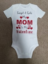 Boy Valentines Day Shirt Forget It Girls Mom Is My Valentine T-Shirt