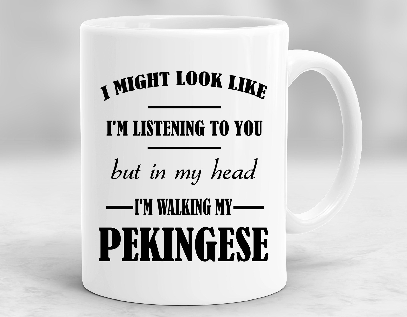 Funny Pekingese Gift Ideas Pekingese Related Gifts Pekingese Coffee Cup