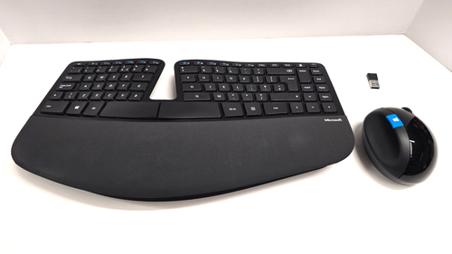 Microsoft Sculpt Ergonomic Desktop Keyboard & Mouse set - UK English