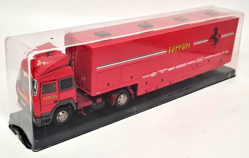 Voitures anciennes Eligor 1/43 Iveco Ferrari F1 Team Transporter camion miniature moulé sous pression - Photo 2/10