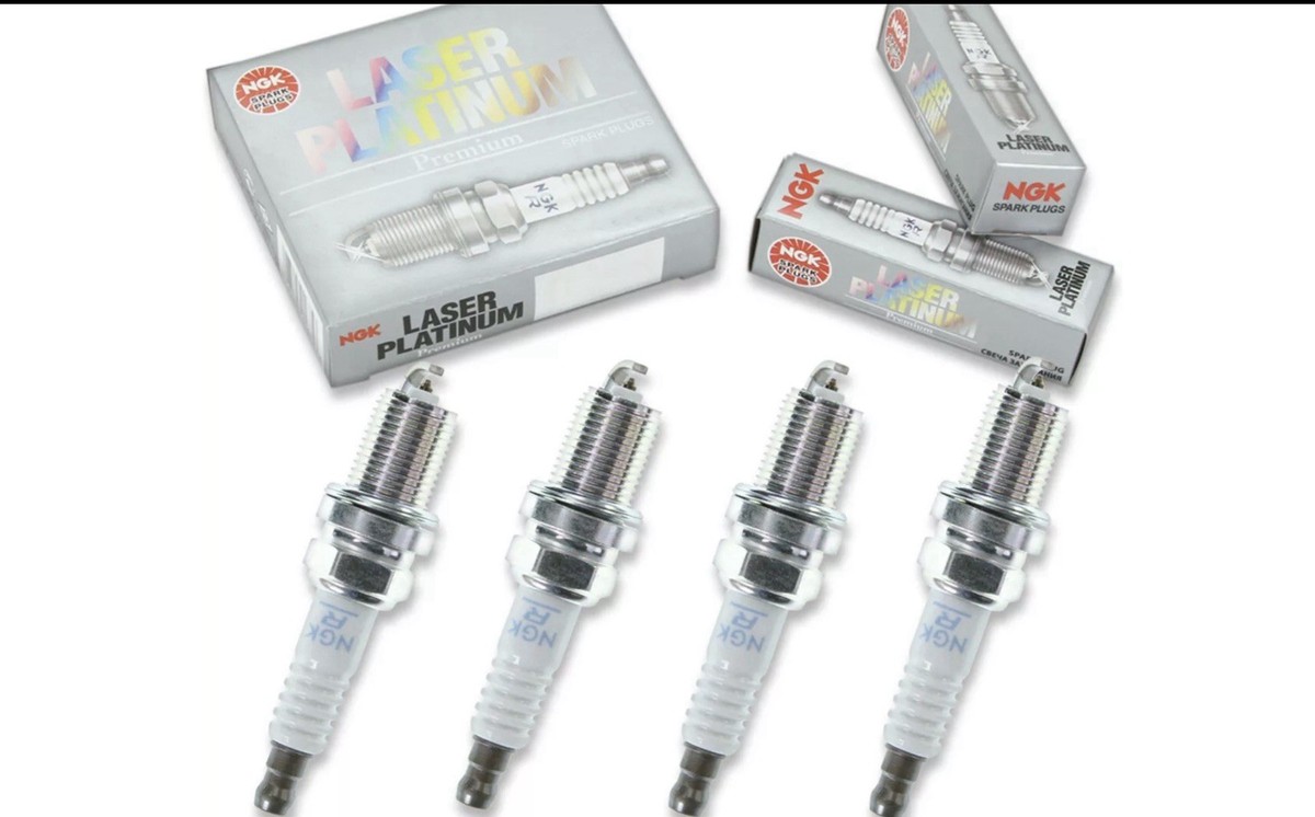 NGK (5118) PLZKAR6A-11 Laser Platinum Spark Plug - Set of 4 Made