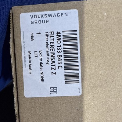 ORIGINAL Audi Luftfilter Motorluftfilter Q7 (4M) 2.0/3.0TFSI 3.0TDI 4M0133843C