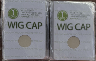 (12) Nylon Stocking Wig Caps Liners Beight Stretch Elastic Bald Cap