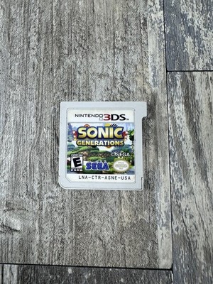 Sonic Generations (Nintendo 3DS, 2011) Cartridge Only