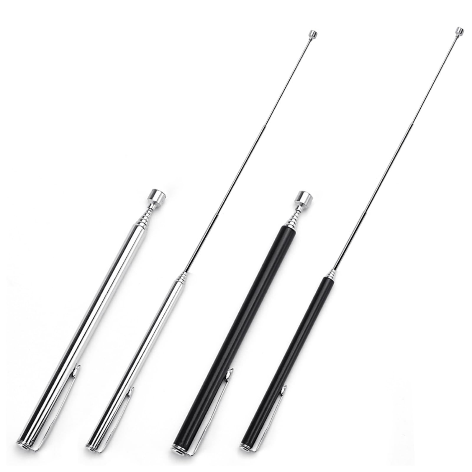 4 PCS Telescopic Pick Up Tools Rod 2 LB Extendable Magnetic Handheld Stick Pen