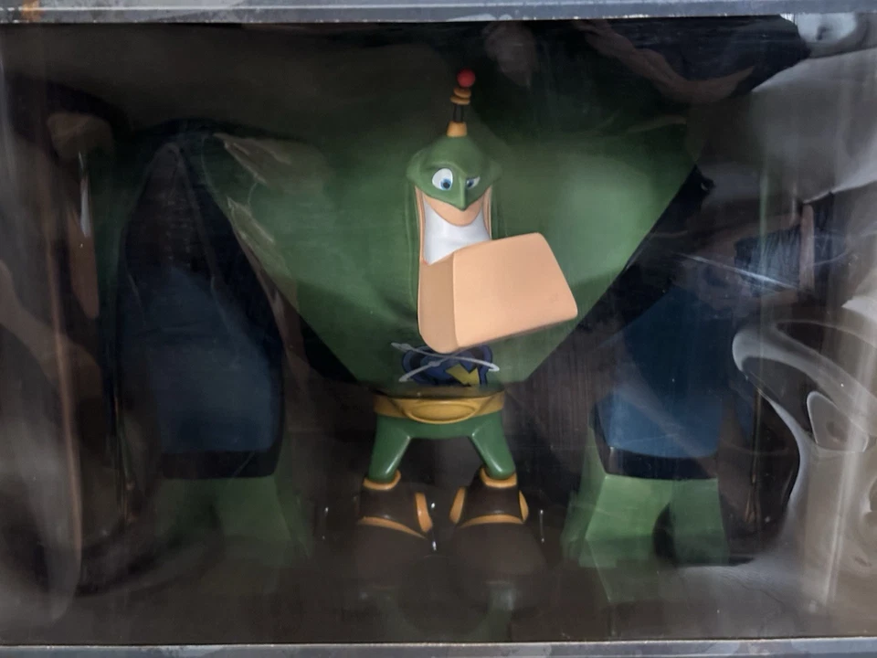 Figura Capitán Qwark de Ratchet & Clank - Regalo para empleado insomne gigante suave en caja original Foto 2 de 4