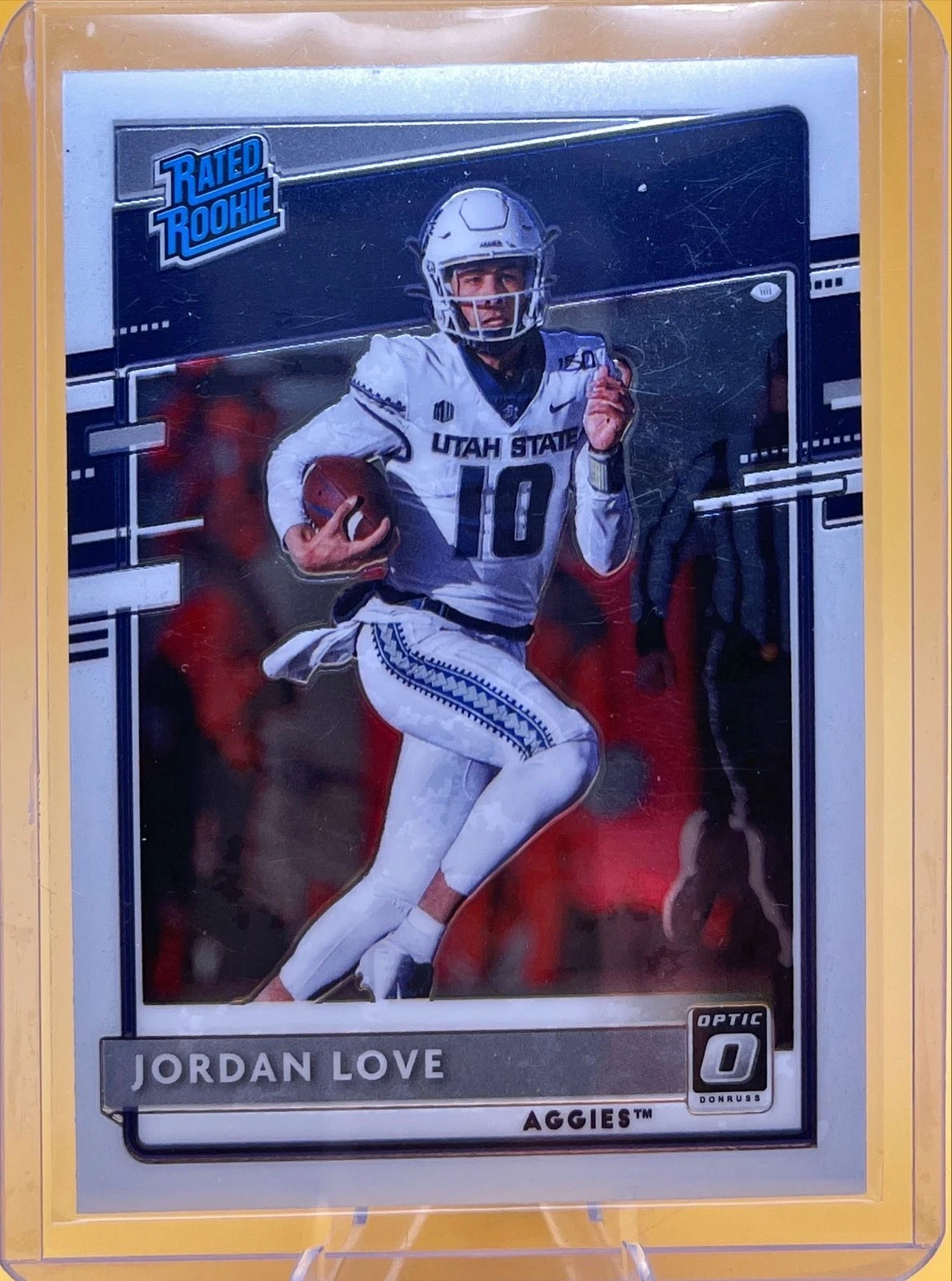 2020 Panini Chronicles Draft Picks #7 Jordan Love Donruss Optic Rated Rookies