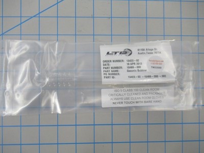 10469-000 / QUARTZ BUBBLER L3510 PEP 2ND SOURCE LTD MATERIALS / GASONICS