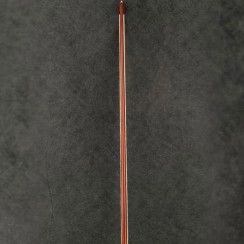 D. Peccatte Copy Master Pernambuco Violin Bow 4/4 Ebony No eye Frog Silver Parts - Afbeelding 4 van 12