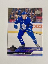 2023-24 Upper Deck Series 2 - Young Guns Fraser Minten #482 (RC) Rookie Mint