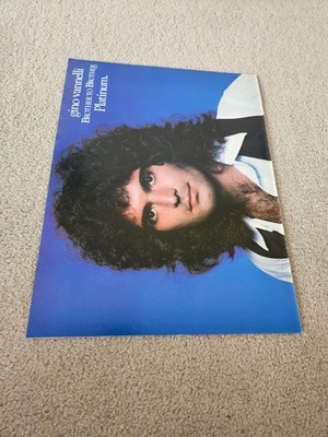 TPEEP546 MAGAZINWERBUNG 14X11'' GINO VANNELLI - BROTHER TO BROTHER PLATIN 