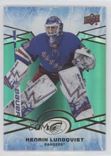 2018-19 Upper Deck Ice Green Henrik Lundqvist #19 HOF 8jr