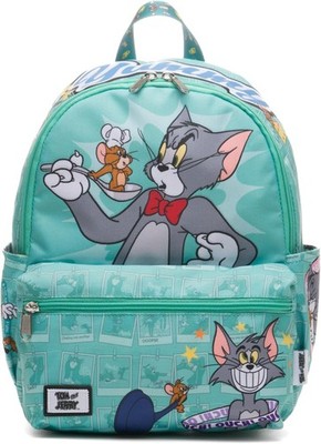 Nylon Backpack 13'' - Warner Brothers Tom & Jerry Best Friends Deluxe Daypack Bag