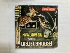 Super 8mm Castle Films Movie, Frankenstein Meets The Wolfman vintage
