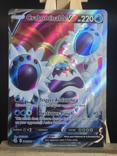 Pokemon Card Crabominable V 248/264 Fusion Strike Holo Full Art Near Mint