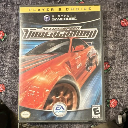 Need for Speed Underground Nintendo GameCube Manual Multiplayer Player's Choice…