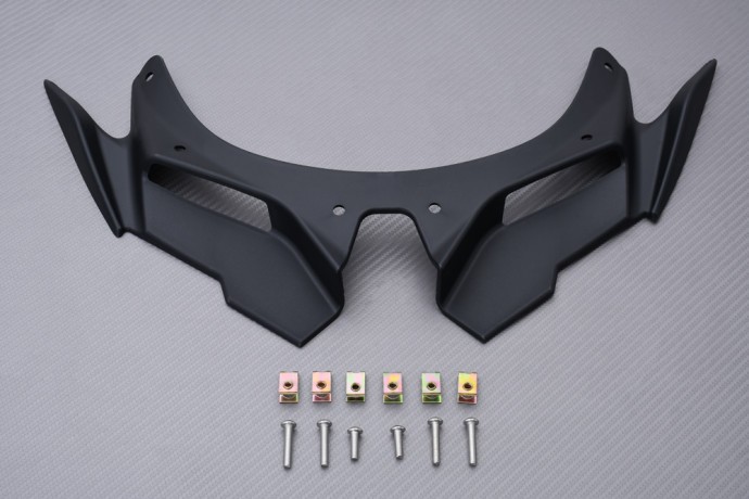 Aileron KAWASAKI NINJA ZX-25R noir pour corriger le guidonnage à haute vitesse